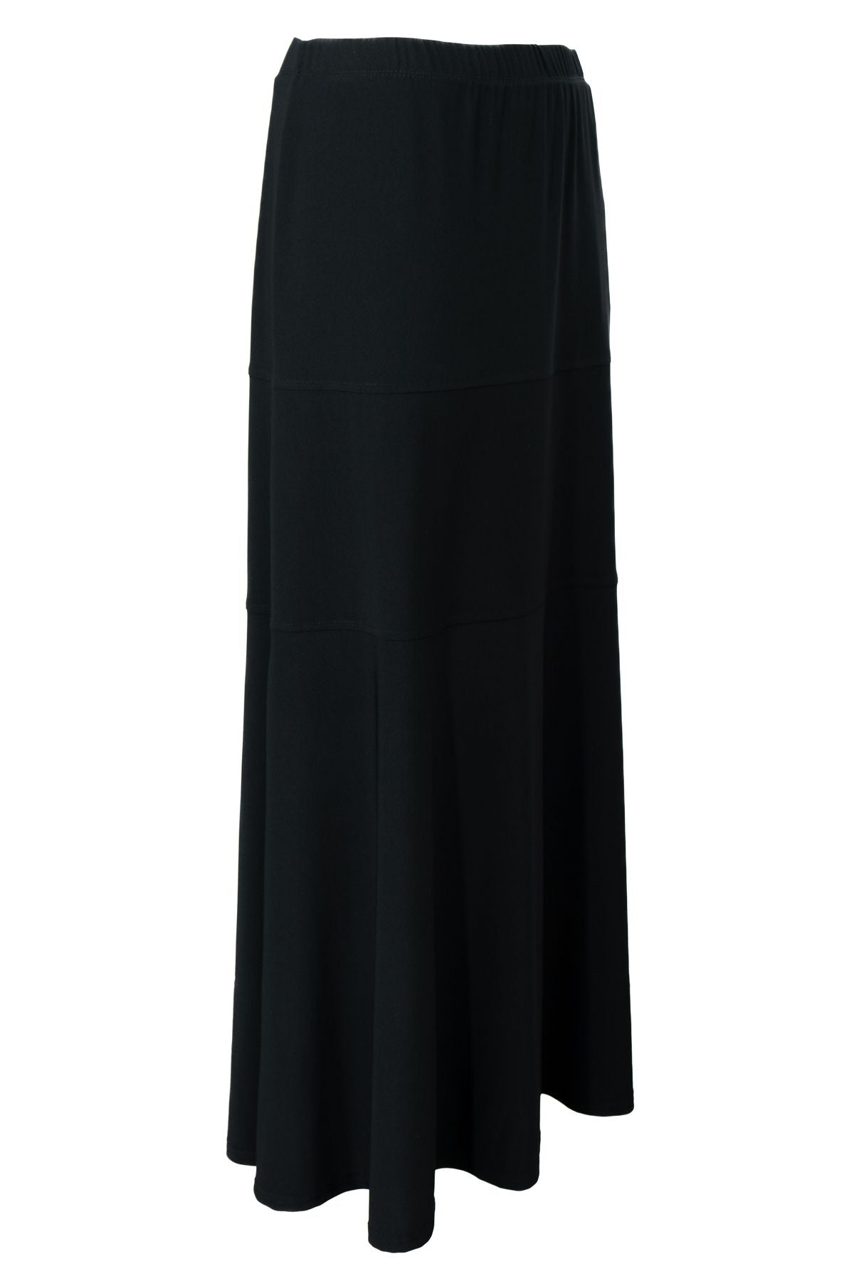 Kadın Anne Çan Etek Viskon Sandy Buzi Kumaş Mevsimlik Beli Lastikli Likralı Rahat Kesim